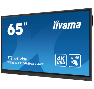 Ecran Interactif Tactile IIYAMA ProLite, UHD 4K 65" avec profils utilisateur