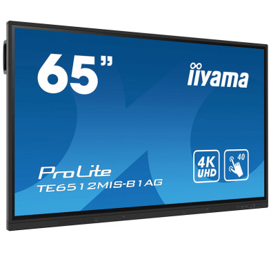 Ecran Interactif Tactile IIYAMA ProLite, UHD 4K 65" avec profils utilisateur