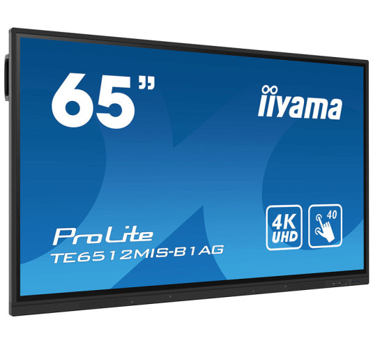 Ecran Interactif Tactile IIYAMA ProLite, UHD 4K 65" avec profils utilisateur