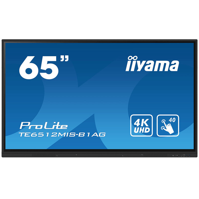 Ecran Interactif Tactile IIYAMA ProLite, UHD 4K 65" avec profils utilisateur