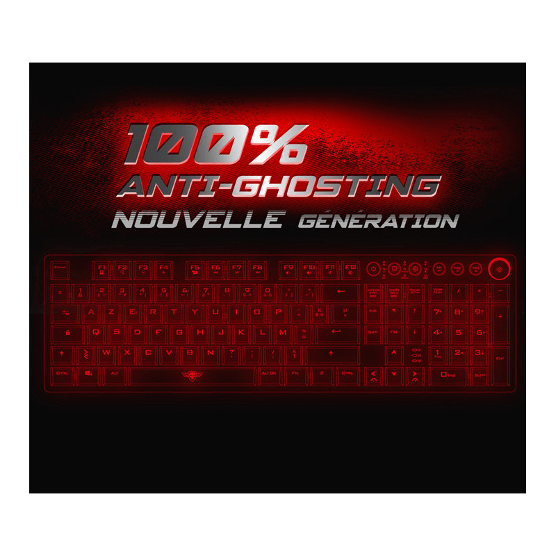 Clavier Gamer Mécanique Sans Fil SOG K1500, 100% Anti-ghosting