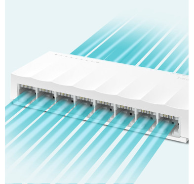 Switch réseau de bureau TP-Link 8 ports 10/100 Mbps
