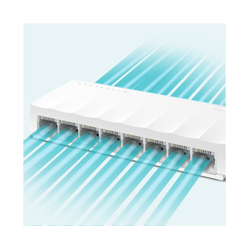 Switch réseau de bureau TP-Link 8 ports 10/100 Mbps