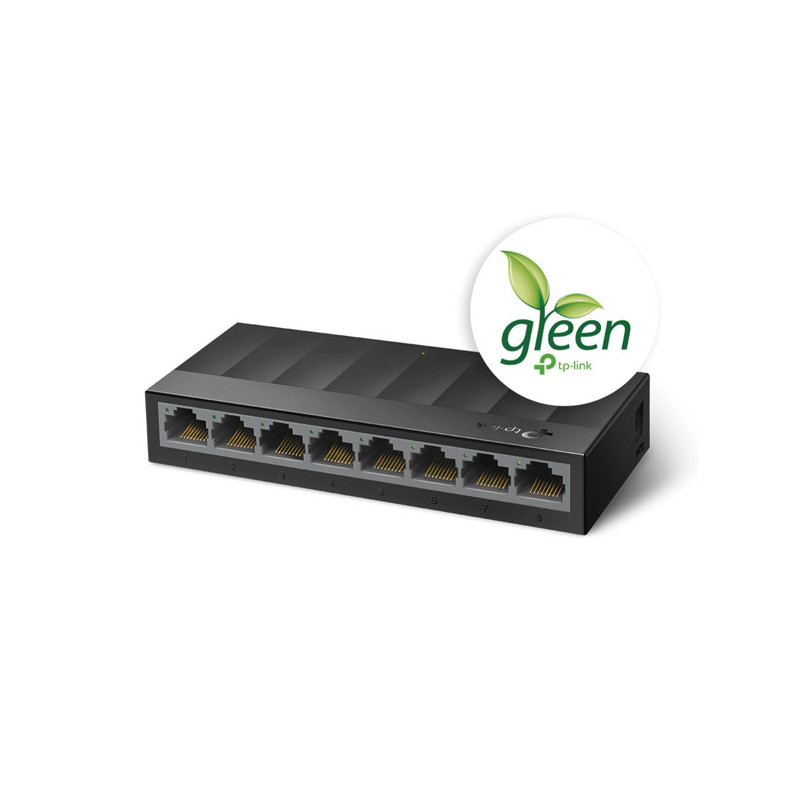 Switch réseau de bureau TP-LINK 8 PORTS (Gigabyte) 10/100/1000MBps