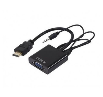 Adaptateur HDMI TO VGA Noir