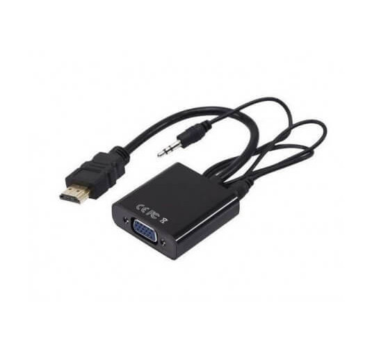 Adaptateur HDMI TO VGA Noir