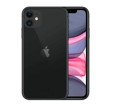 Smartphone Apple iPhone 11, 64Go, Ecran 6.1" -Black
