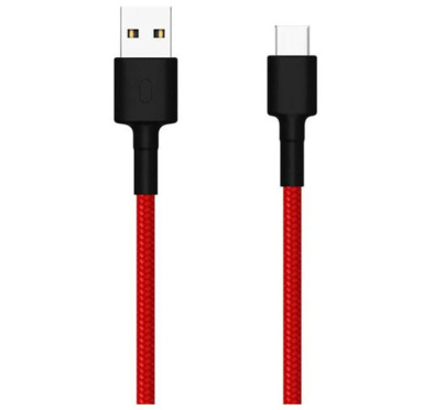 câble Xiaomi Mi braided usb type-c - (rouge)