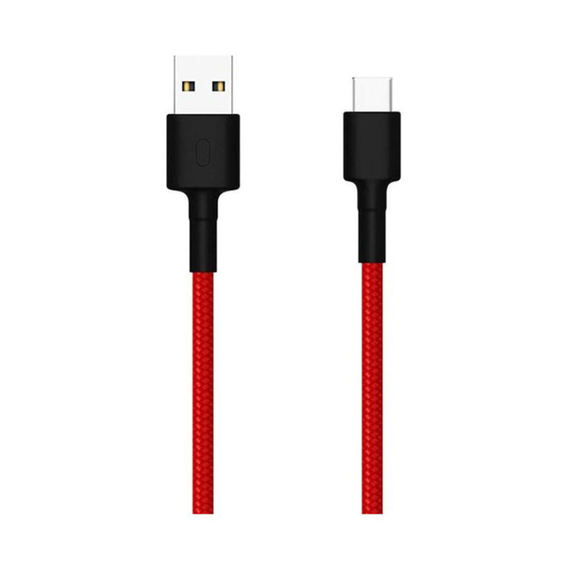 câble Xiaomi Mi braided usb type-c - (rouge)