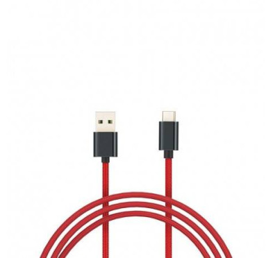 Câble Xiaomi Mi Braided Usb Type-C - (Rouge)