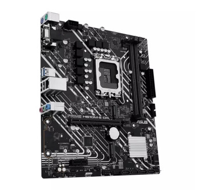 Carte Mère Pro Asus PRIME H610M-E D4-CSM, Mic-ATX Motherboard DDR4, Intel LGA 1700