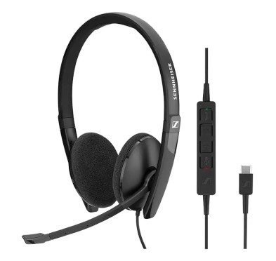 Casque Micro SENNHEISER SC160 - Contrôle D'appel Skype For Business