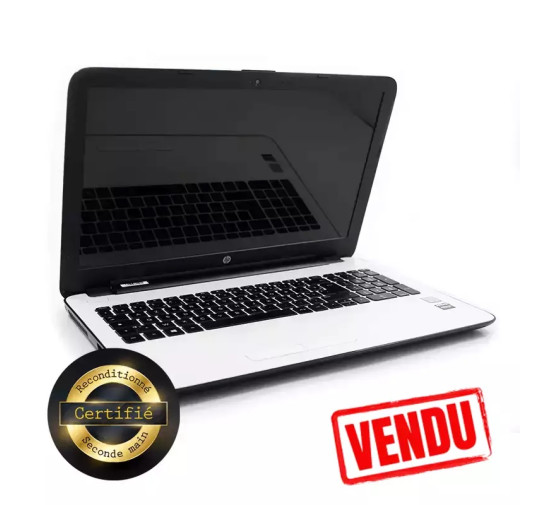 Pc Portable Occasion Reconditionné HP 15-AY105NK, I7 7ème, 16Go, Ecran 15.6" HD