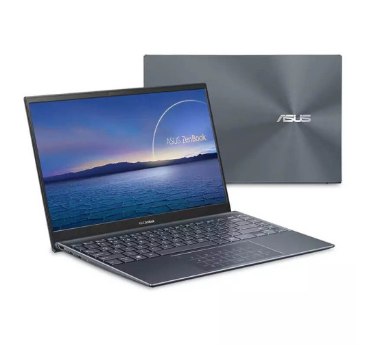 Pc Portable Asus Zenbook 14 UM425QA, Ryzen 7 5800H, 8Go, 512Go Ssd, 14" FHD IPS