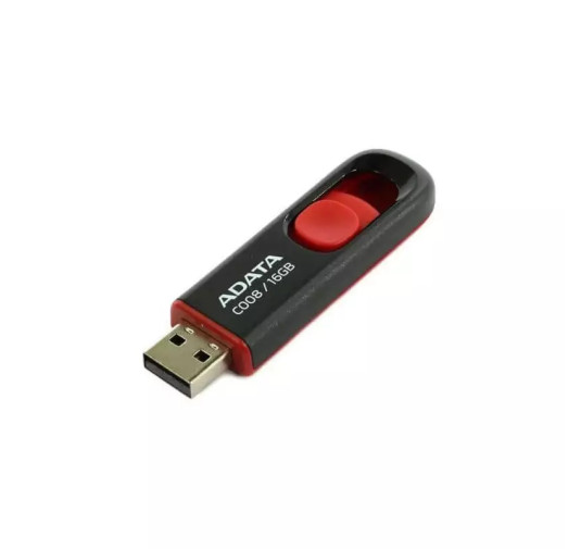 Clé USB ADATA C008 16Go Coulissant -Noir