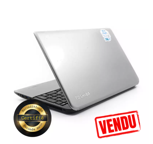 Pc Portable Occasion Reconditionné Toshiba Satellite L50-A-1EJ, I7 4ème, 8Go, Ecran 15.6" HD