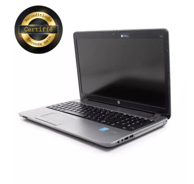 Pc Portable Occasion Reconditionné HP PROBOOK 450 G1, I7 4ème, 8Go, 15.6" HD