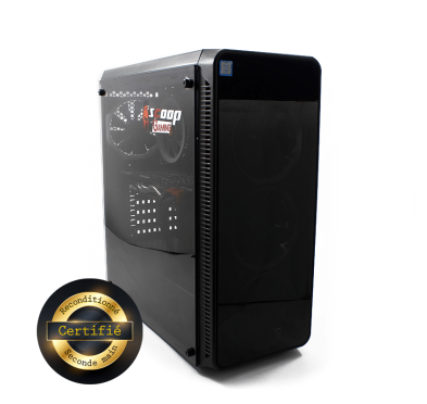 PC De Bureau Occasion Alpha Spirit, I3-9ème,8Go, GTX980, 240Go SSD + 1To