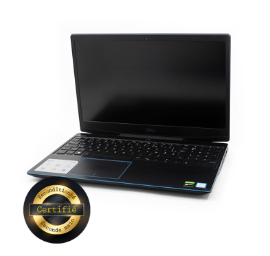 Pc Portable Occasion Reconditionné DELL G3 3590, I7-9ème, 8Go, GTX1650, 15.6"FHD