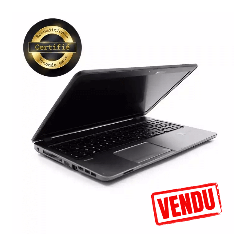 Pc Portable Occasion Reconditionné HP PROBOOK 450 G1, I7 4ème, 16Go, Ecran 15.6" HD