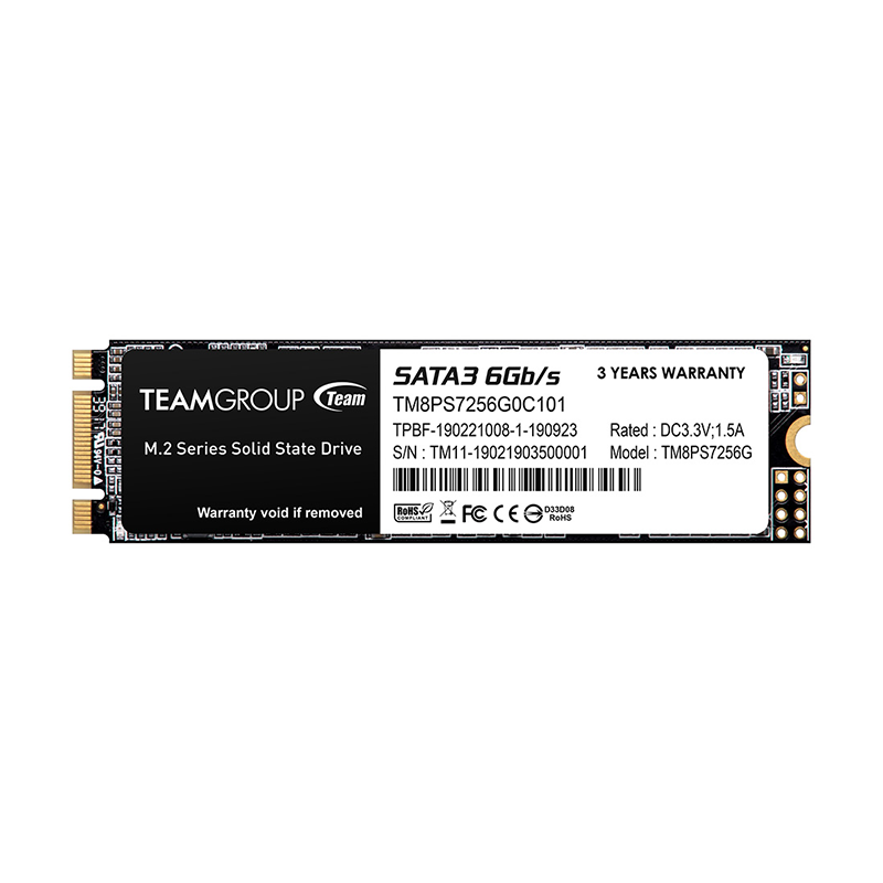 Disque Dur Interne SSD M.2 TeamGroup MS30 M.2 2280 SATA  -256Go