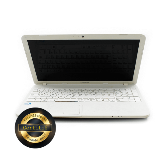 Pc Portable Occasion Reconditionné TOSHIBA C855-2LD, Intel Pentium, 6Go, 15.6" HD