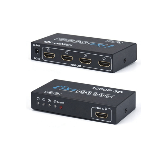 Splitter HDMI 4 Ports 1 entrée - 4 sorties