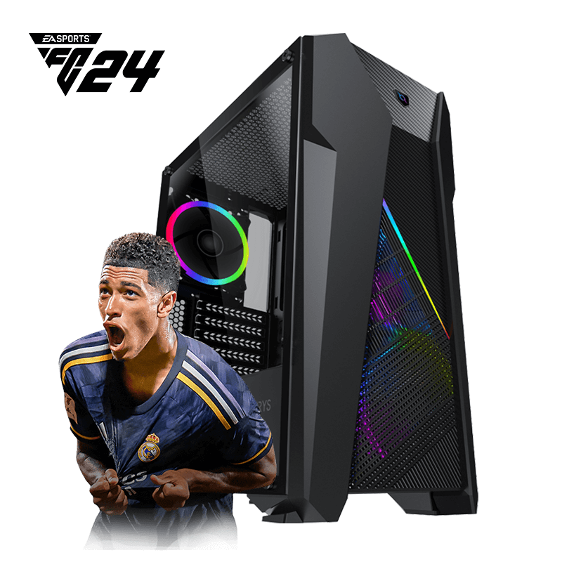 Pc Gamer FIFA FC 24 (Recommended), I5-13ème, RTX 3050 VENTUS 2X XS, 8Go, 500Go Ssd