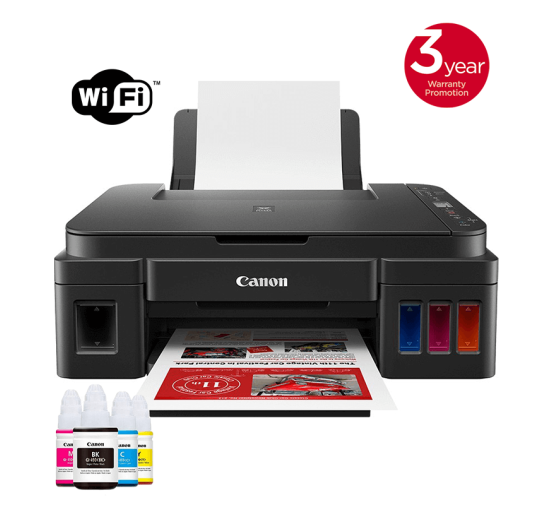 Imprimante Multifonction à réservoir Canon PIXMA G3410 Couleur A4 - WiFi