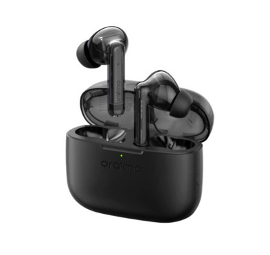 FreePods Oraimo - True Wireless Earbuds avec étui de chargement, Black