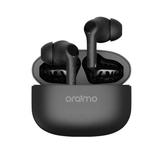 FreePods Oraimo - True Wireless Earbuds avec étui de chargement, Black