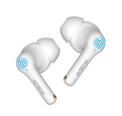 FreePods Oraimo - True Wireless Earbuds avec étui de chargement, White