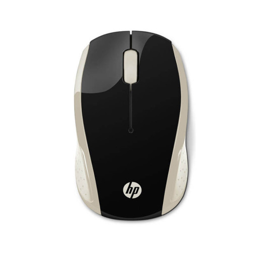 Souris sans fil HP 200 Silk Gold - 1000dpi