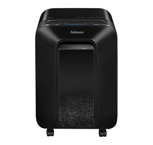 Destructeur de papier à micro-coupe Fellowes Powershred® LX200 - 12 feuilles (Noir)