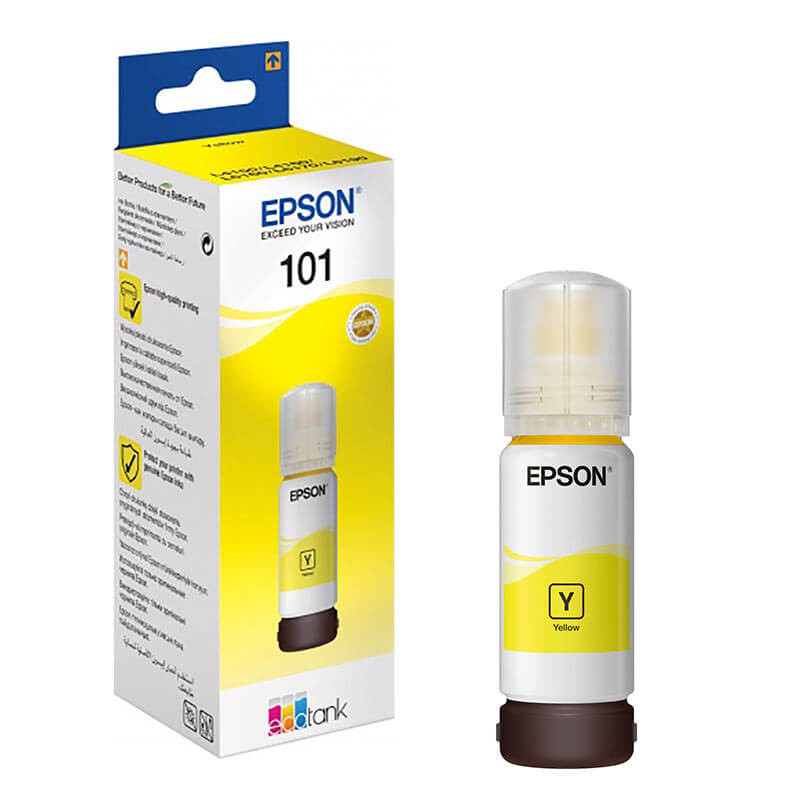 Bouteille D'encre Epson 101 Jaune EcoTank 70 ml 🟡