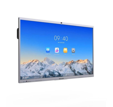 Ecran Interactif avec caméra, HIKVISION DS-D5C75RB/B, UHD 4K - 75"