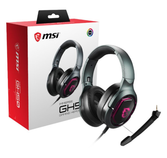 CASQUE MSI GAMING GH50 USB