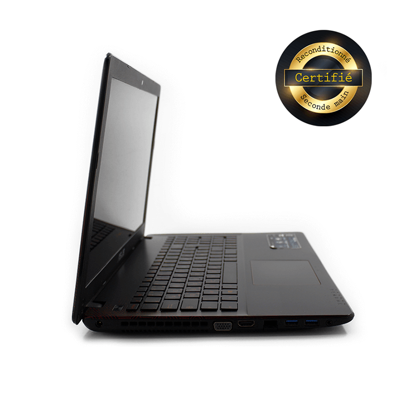 Pc Portable Occasion Reconditionné ASUS X550JK LIGHT GAMING, I7 4É, 8Go, 15.6" HD
