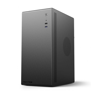 Boitier ADVANCE OPTIMA, Midi tour, ATX, Black