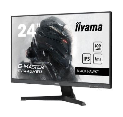 Ecran Gaming iiyama Black Hawk G-MASTER G2445HSU-B1 24" FHD, 100Hz, 1ms