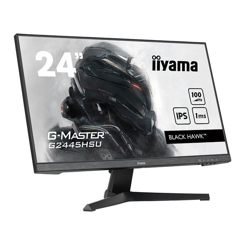 Ecran Gaming iiyama Black Hawk G-MASTER G2445HSU-B1 24" FHD, 100Hz, 1ms