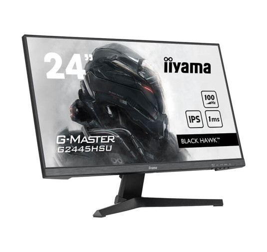 Ecran Gaming iiyama Black Hawk G-MASTER G2445HSU-B1 24" FHD, 100Hz, 1ms