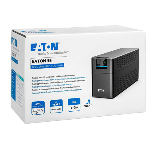 Onduleur IN Line Eaton 5E Gen2 UPS USB IEC, 900VA / 480W