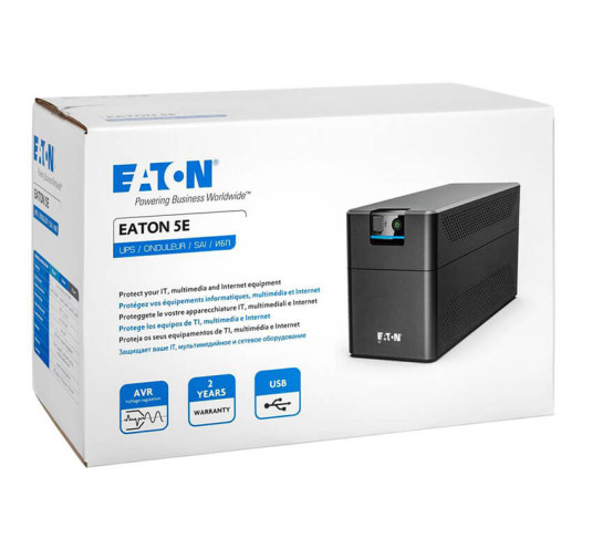 Onduleur IN Line Eaton 5E Gen2 UPS USB FR, 1200VA / 660W