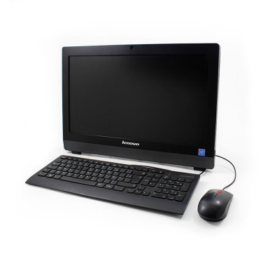 PC De Bureau All in One occasion - Lenovo Tout en un S200z, Intel Celeron, 4Go, 19.5" HD+ Noir