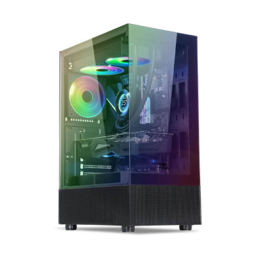 Boitier Spirit of Gamer SPECTRA DARK, ARGB, Moyen tour, ATX, Black