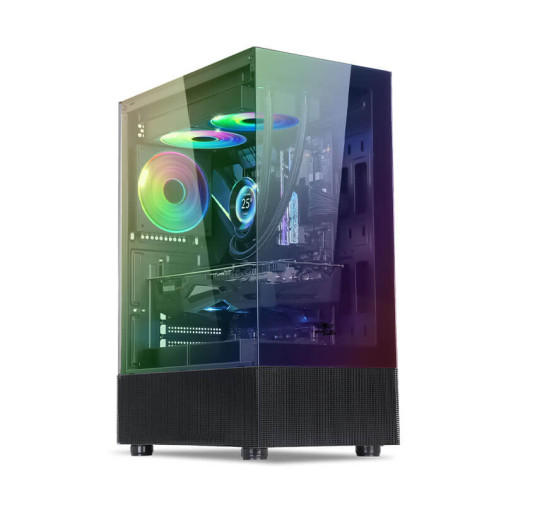Boitier Spirit of Gamer SPECTRA DARK, ARGB, Moyen tour, ATX, Black
