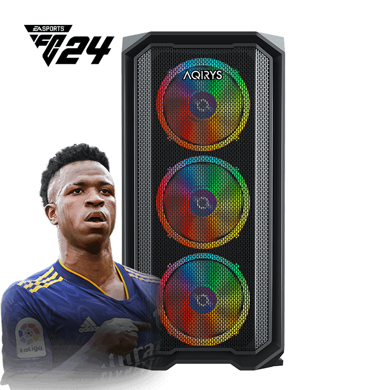 Pc Gamer FIFA FC 24 (ULTRA), I7-12ème, RTX 3060 VENTUS 2X, 16Go, 500Go Ssd