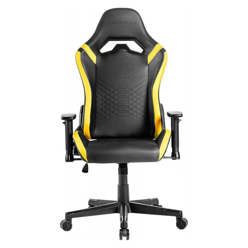 Chaise Gaming MARS GAMING MGC-PRO BY - Black & Yellow
