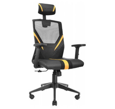Chaise Gaming MARS GAMING MGC-ERGO BY - Black & Yellow